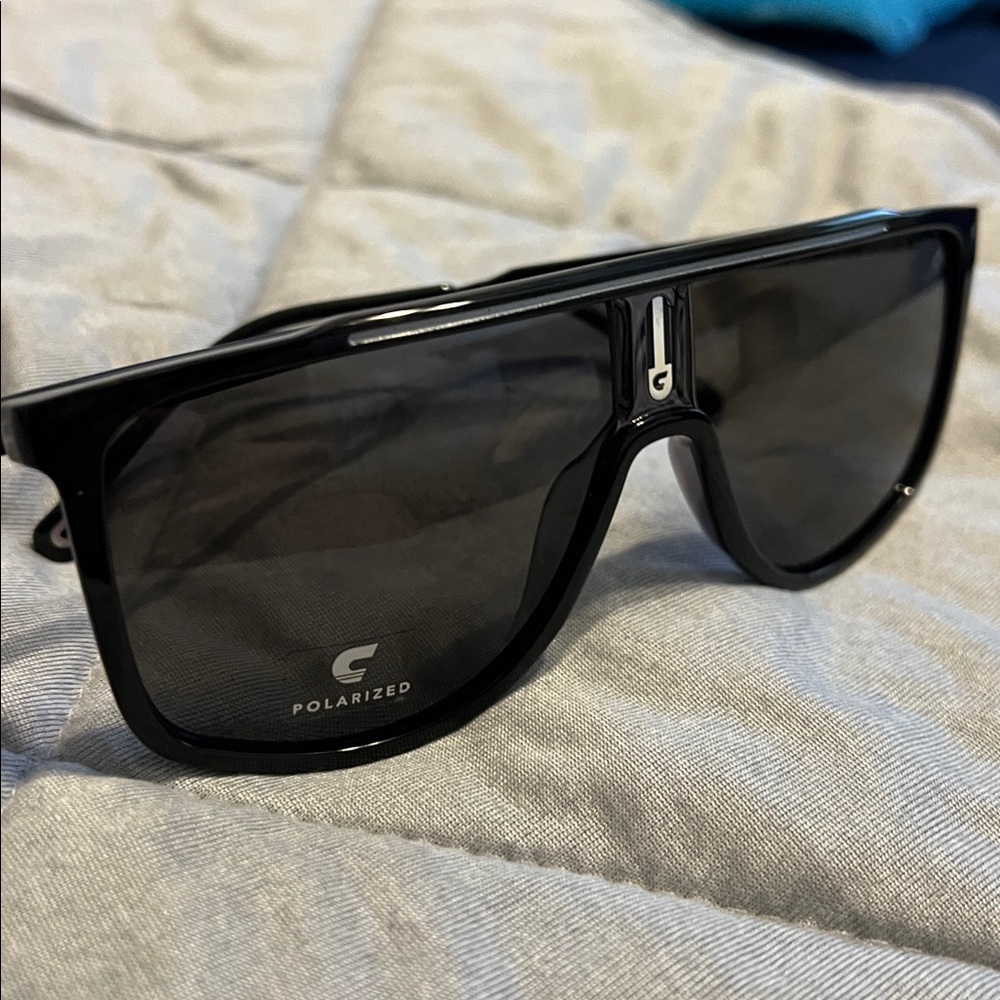 NEW CARRERA 1056/S SUNGLASSES MEN BLACK SQUARE EYEWEAR CARRERA Polarized